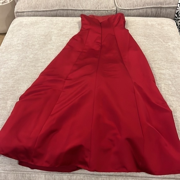 Red 90s prom dress - Picture 7 of 8